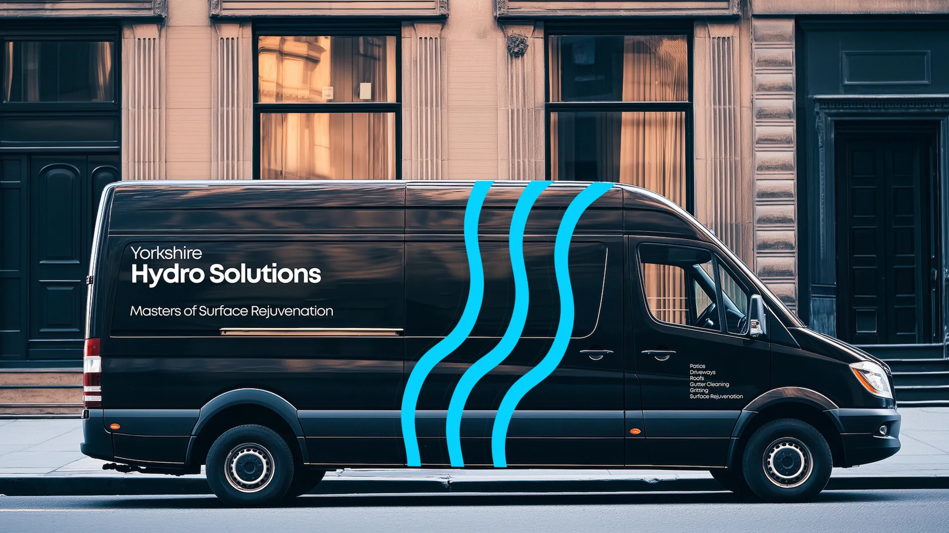 Yorkshire Hydro Solutions branded van